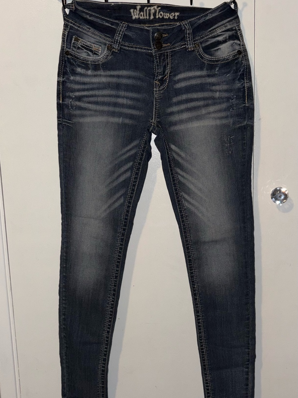 Wallflower Dark Wash Jeans